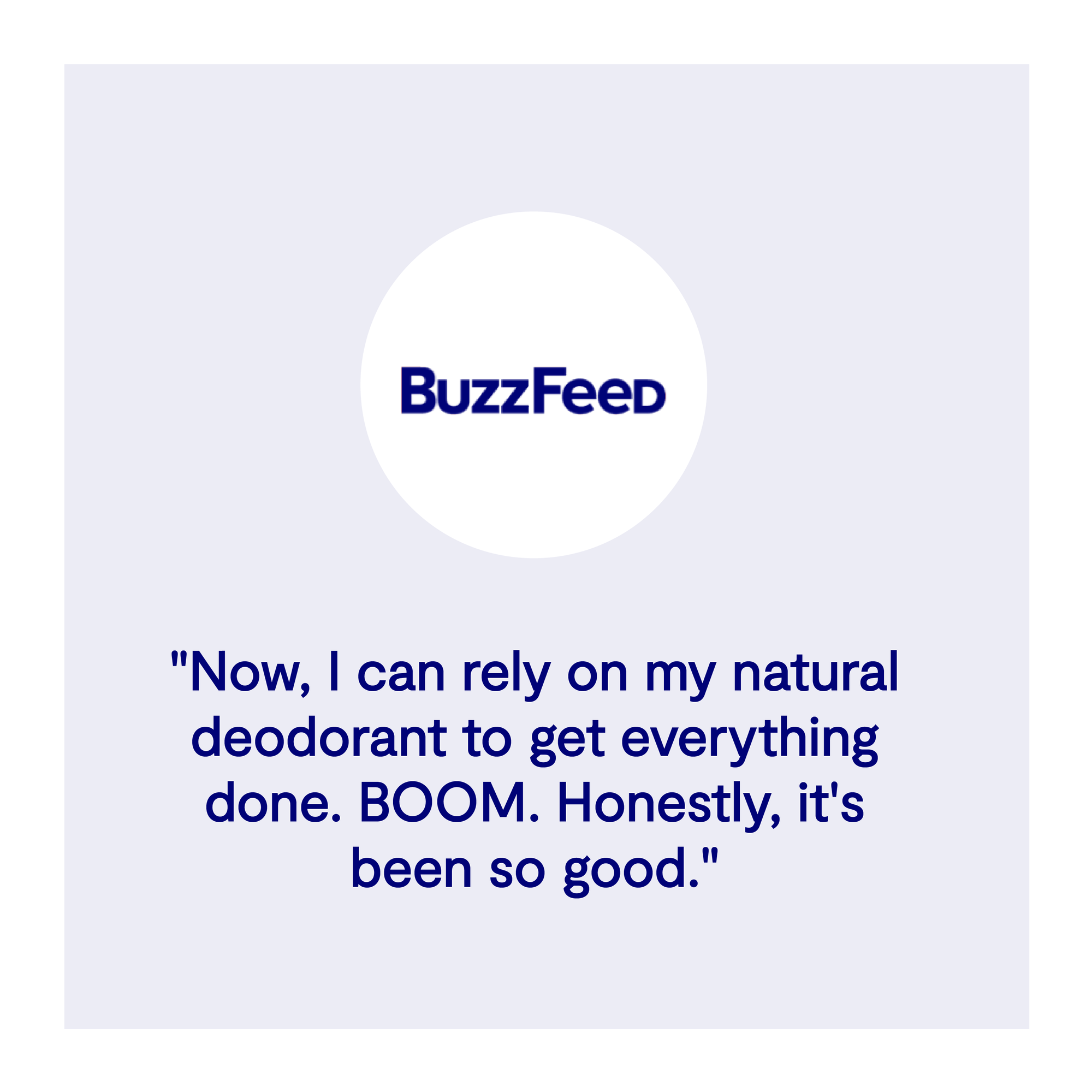 buzzfeed best aluminum free deodorant testimonial reviews