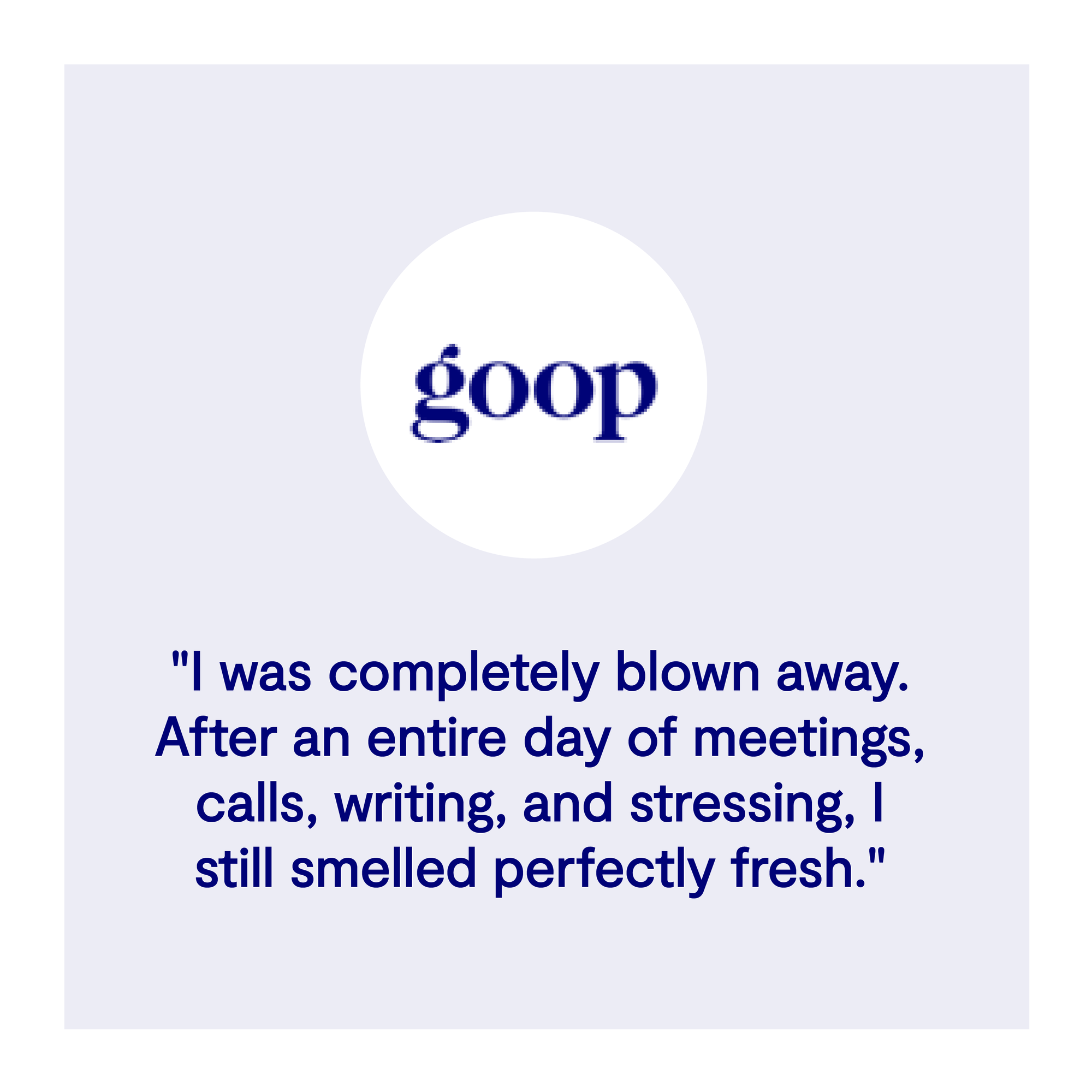 goop best aluminum free deodorant testimonial reviews