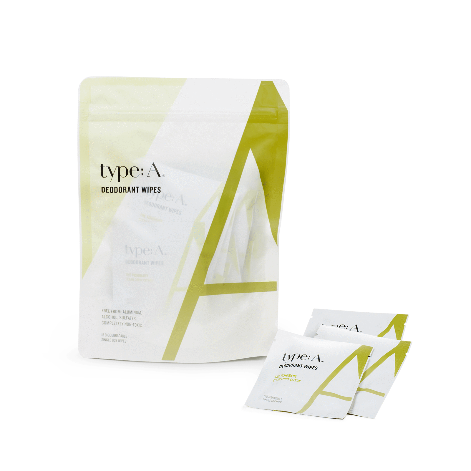 Deodorant Wipes, Underarm Wipes, Armpit Wipes, Scented