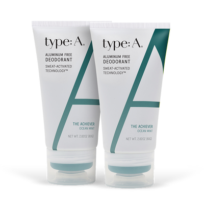 The Achiever: Ocean Mint (2-Pack), Aluminum Free Deodorant Subscription